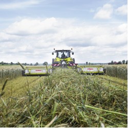 Cositori purtate cu suspensie laterală Claas DISCO