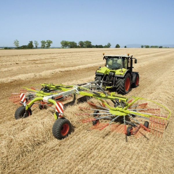 Greble de adunat cu depunere centrală Claas LINER